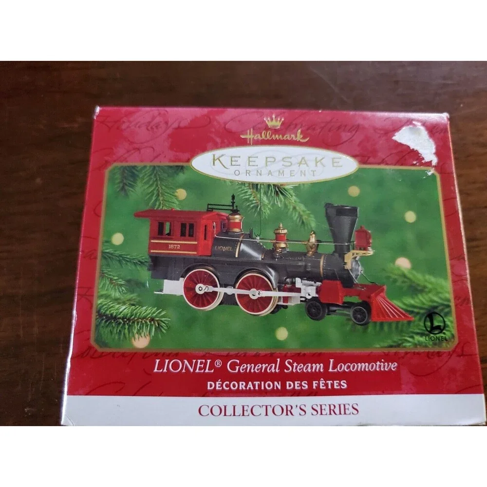 Hallmark Keepsake Ornament 2000 Lionel General Steam Locomotive 5th In Series